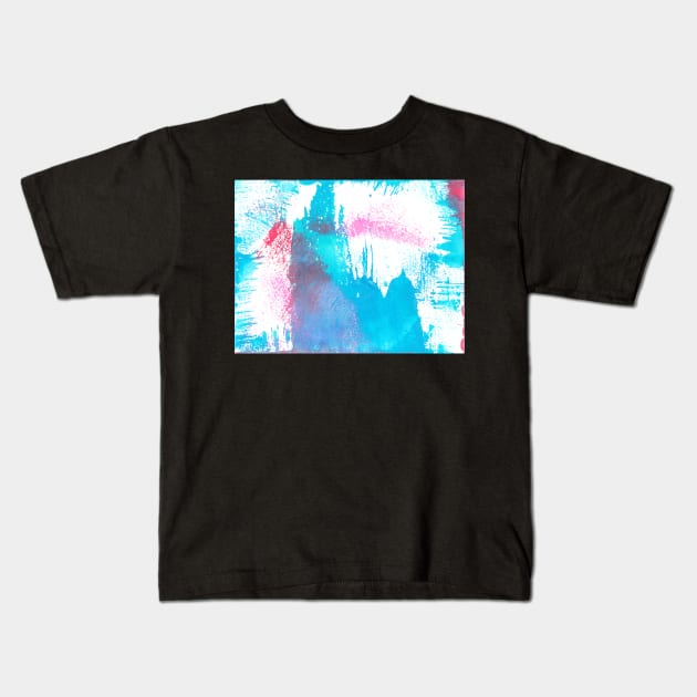 Cyan Magenta :: Patterns and Textures Kids T-Shirt by Platinumfrog